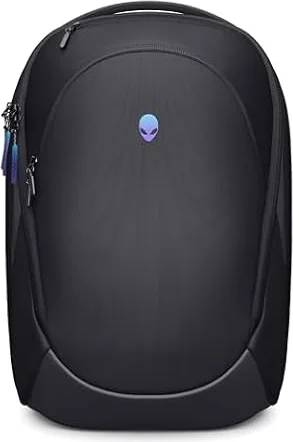 Alienware 18 Backpack - AW7825P - 28L Capacity Breathable 3D Mesh Magnetic Pocket Organizer RFID Safe Bag Weather Resistant 3D Iridescent Reflective Alienware