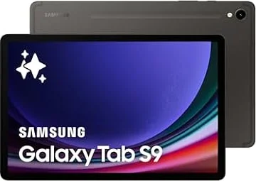 Samsung Galaxy Tab S9 WiFi Android Tablet, 128GB Storage, S Pen Included, Unlocked, Graphite, 3 Year Samsung Extended Warranty (UK Version)