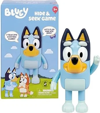 Moose Bluey Game Hide and Seek Electronic Bluey Figure, Interactive Game
