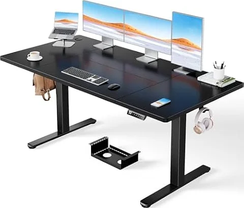 ErGear Electric Standing Desk 160x80cm, 100kg Load Capacity
