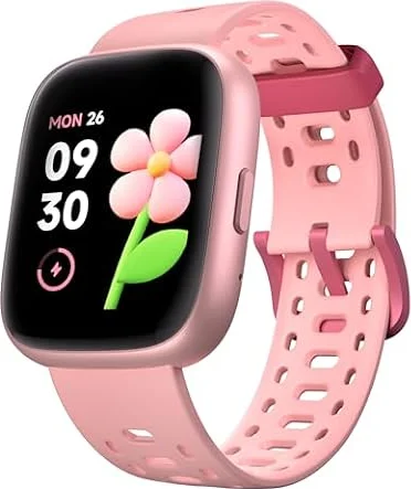 Enfit Kids Smart Watch 1.83" Fitness Tracker for Boys Girls,Pink
