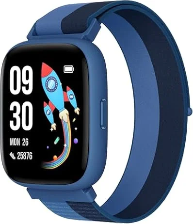 BIGGERFIVE Smart Watch for Kids, 1.8" Fitness Tracker Watch with Pedometer