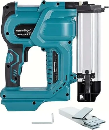 2 in 1 Nail/Staple Gun for Makita 18V Battery, 18 Gauge Cordless Nailer Tool Only
