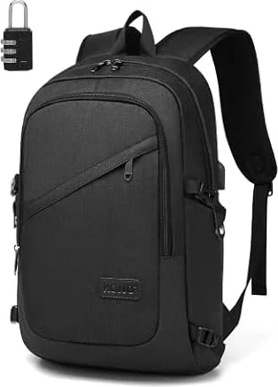 Kono Laptop Backpack School Bag Anti Theft Rucksack for Men Black