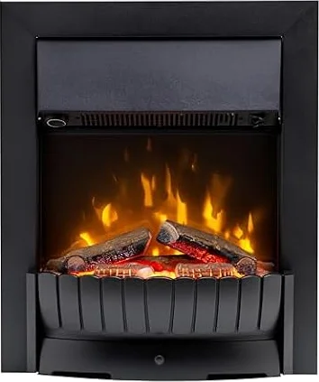 Dimplex Clement 2KW Optiflame Inset Electric Fire, Black