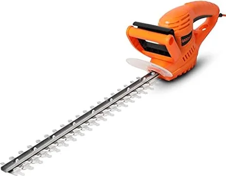 GARCARE Corded Electric Hedge Trimmer 500W Tree Cutter with 51cm Length