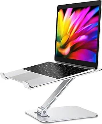 Babacom Laptop Stand, Ergonomic Foldable Computer Stand Adjustable Height