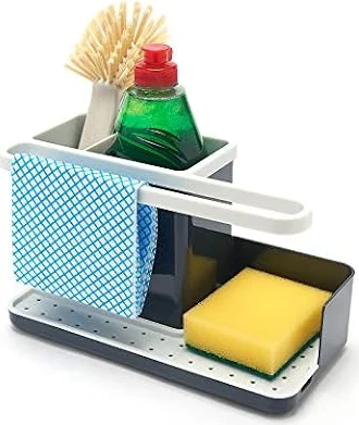 simplywire - Sink Tidy/Caddy - Dark Grey & White