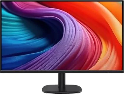 Amazon Basics 27-inch Monitor, FHD 1080P, Max 100 Hz, VESA Compatible, Built-in Speakers, Black