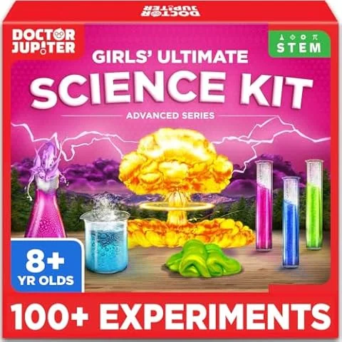 Doctor Jupiter Science Experiments Kit for Kids Ages 8+, Gifts for Girls