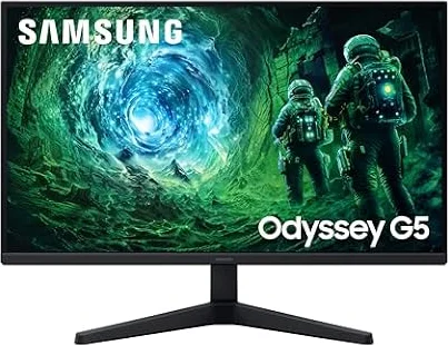 Samsung Odyssey Gaming G5 LS27FG530EUXXU 27" QHD 1ms 200Hz Gaming Monitor - HDR10, 2560x1440, HDMI, Displayport