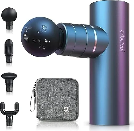 arboleaf Mini Massage Gun Deep Tissue, Full-Metal Muscle Massager Gun